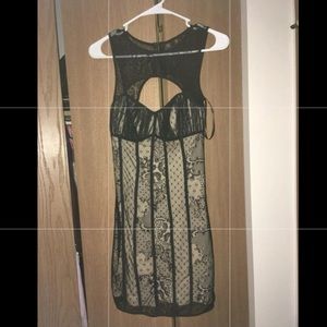NWT Bebe cocktail little black dress S